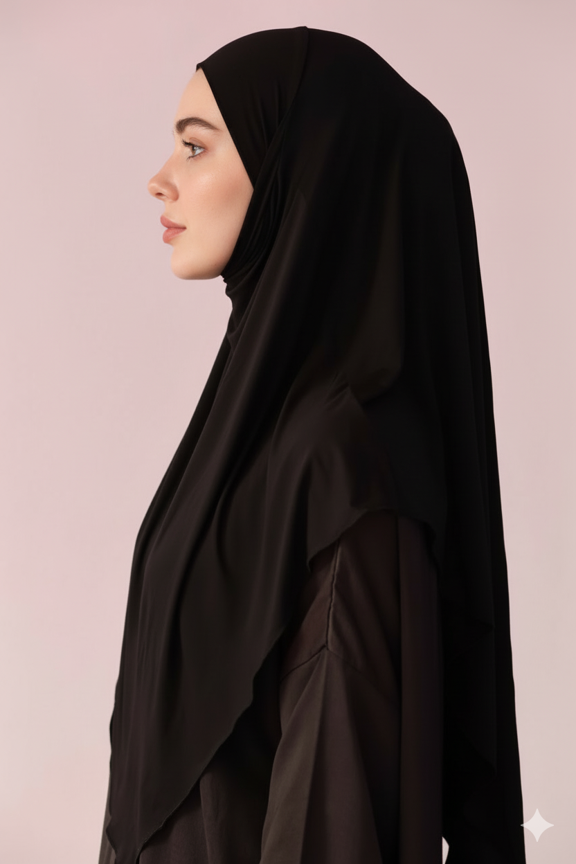 Khimar ohne Bänder