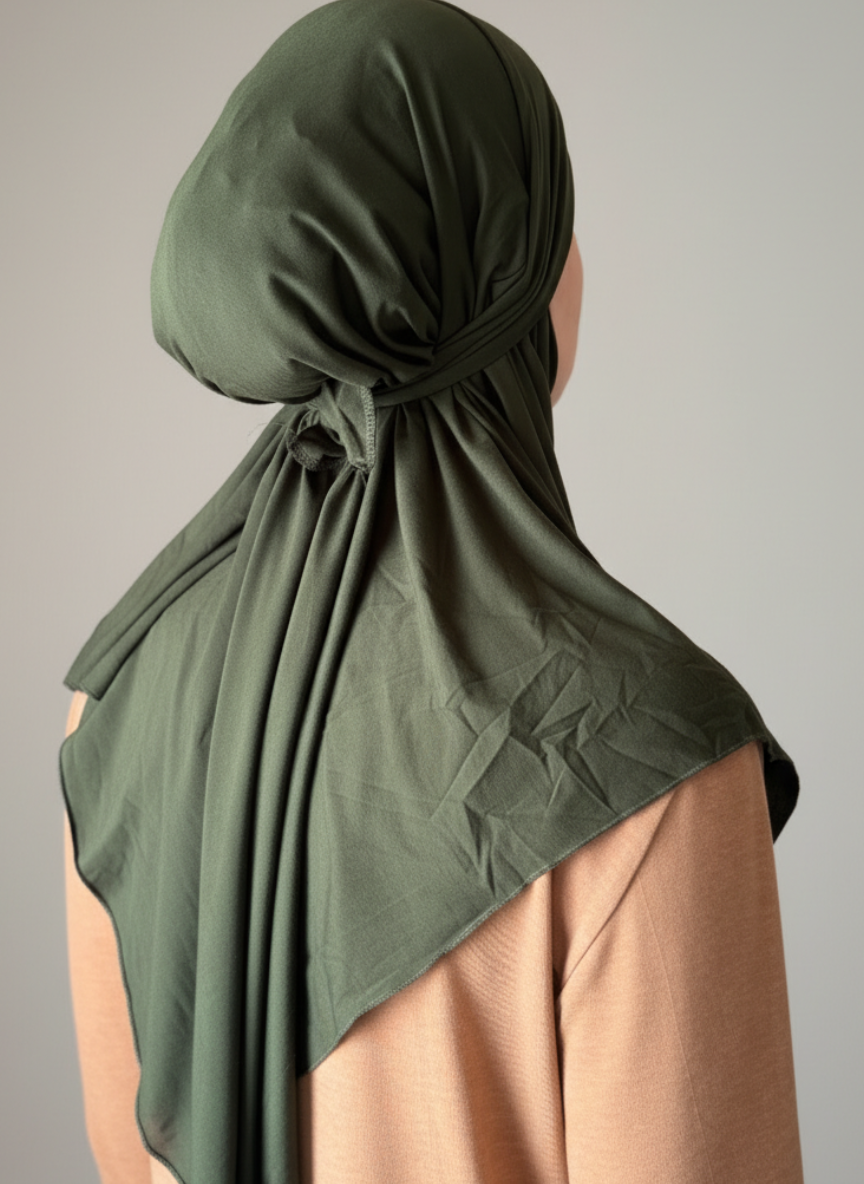 Khimar mit Bändern