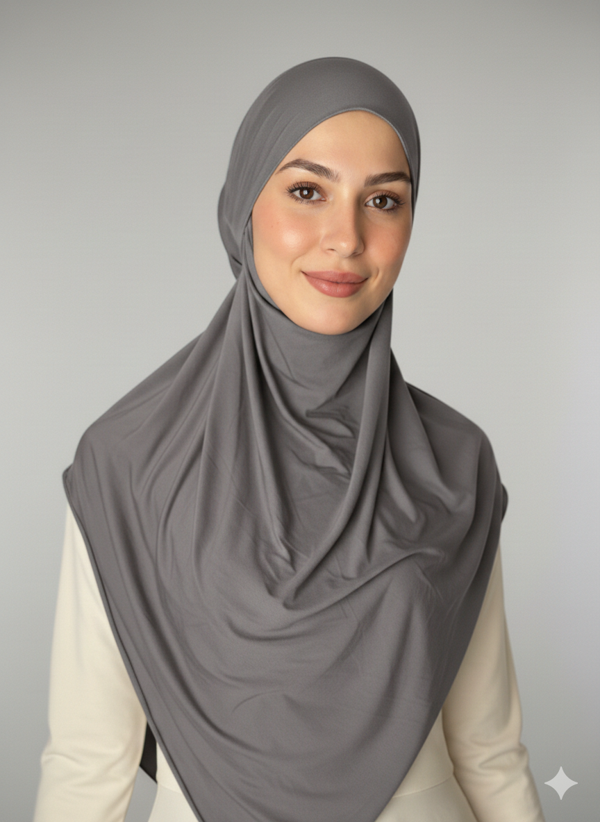 Khimar mit Bändern