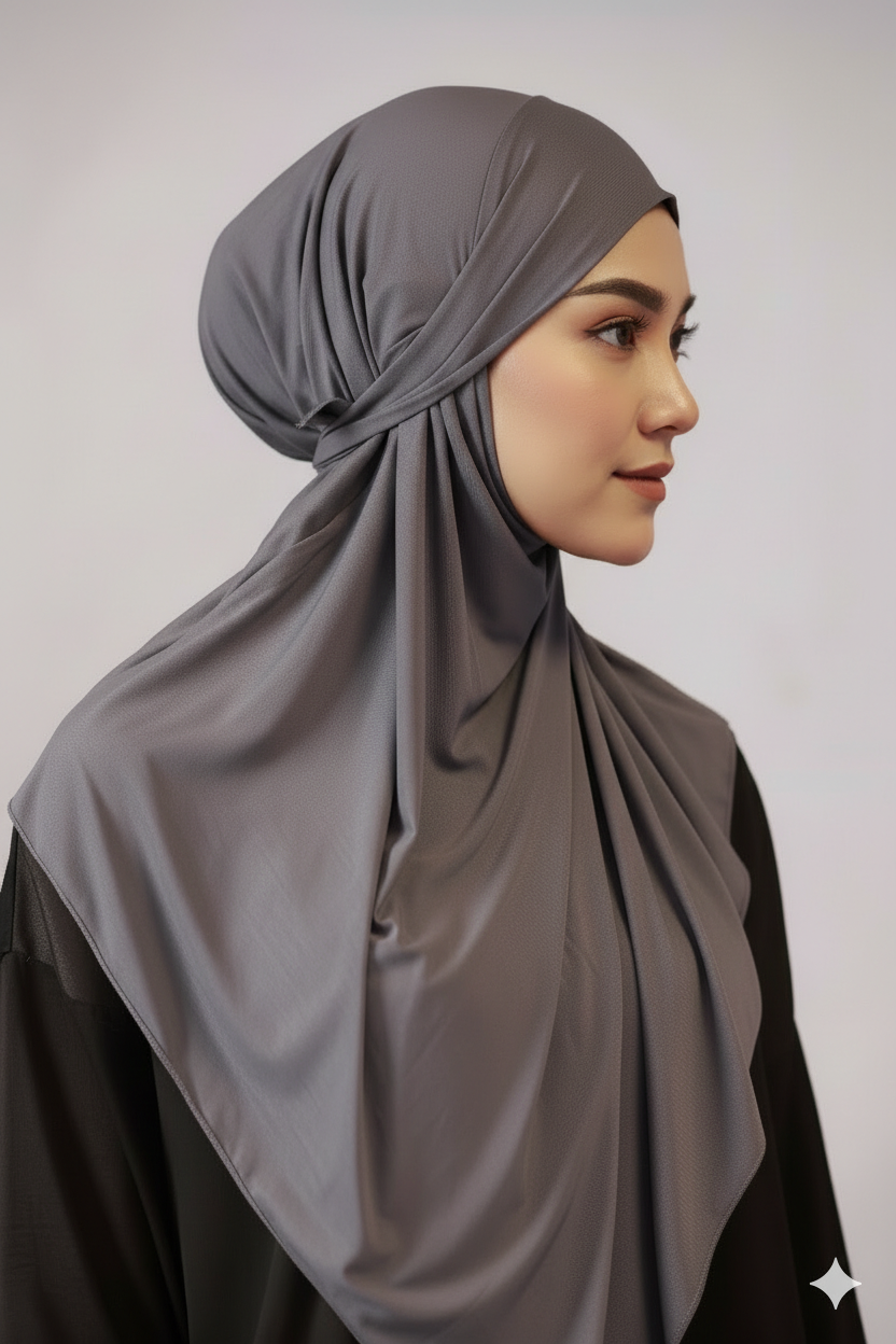 Khimar mit Bändern
