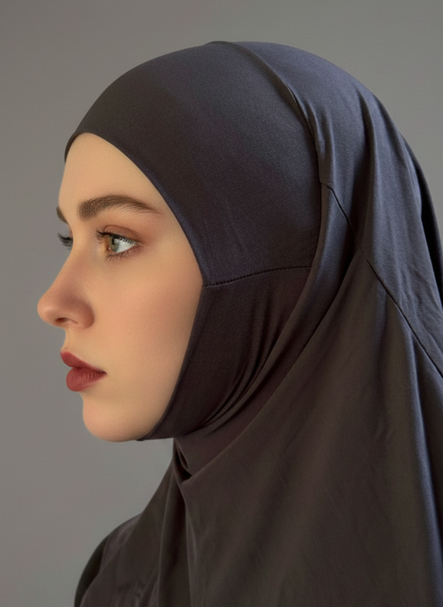 Hijab mit Innenbändern