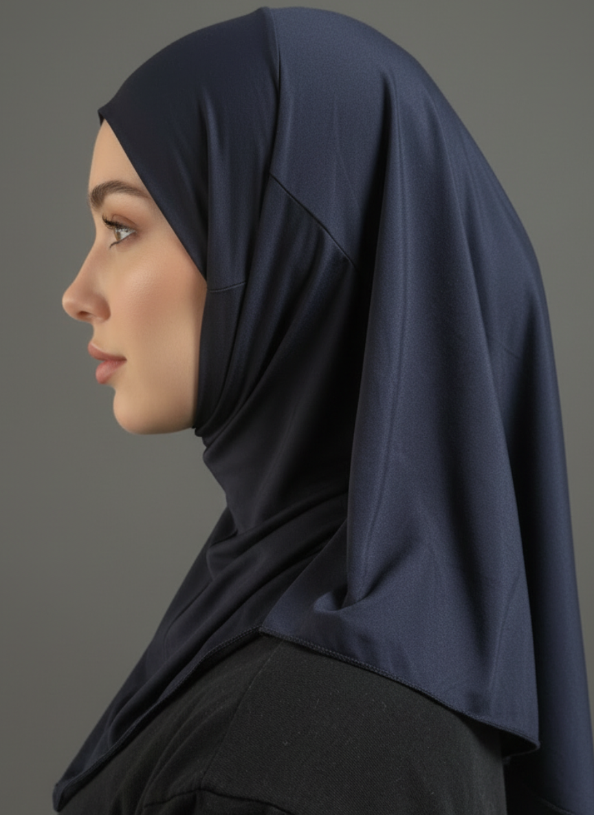 Hijab mit Innenbändern