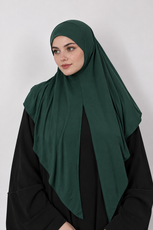 Hijab mit Schlitz