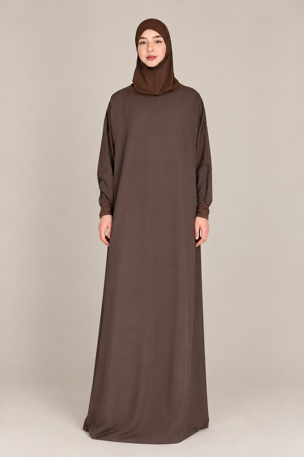 Gebetskleid mit Hijab