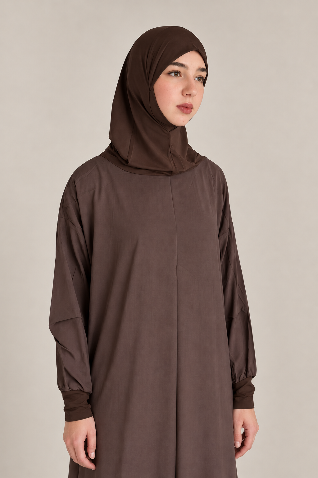 Gebetskleid mit Hijab
