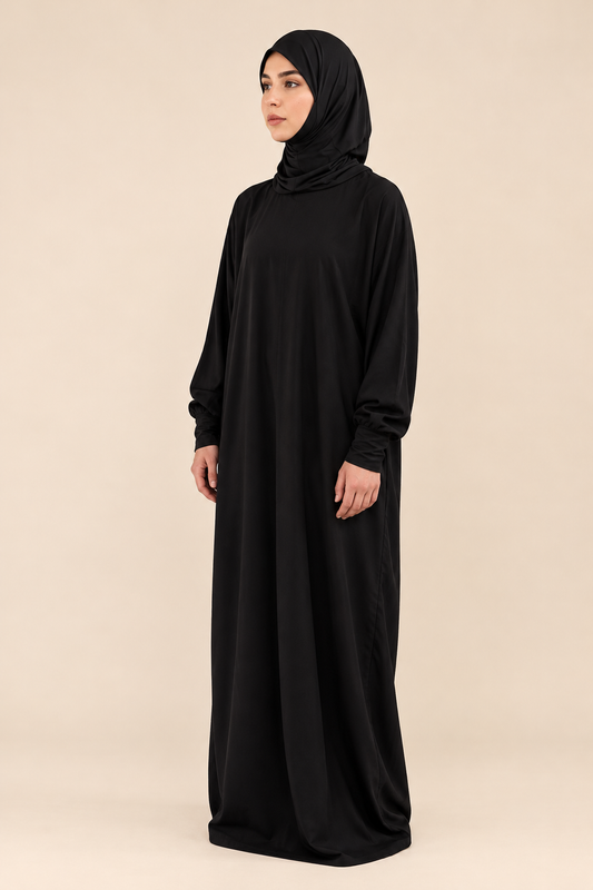 Gebetskleid mit Hijab