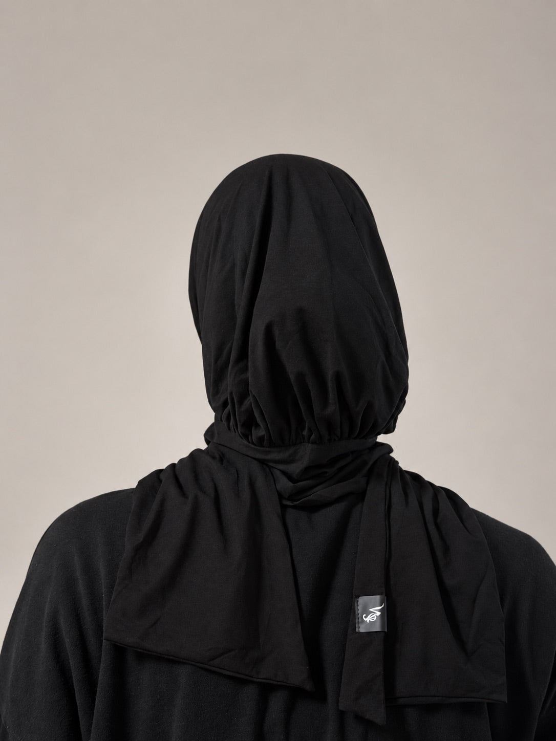 Hijab mit Raffung