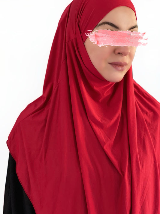Khimar mit Bändern