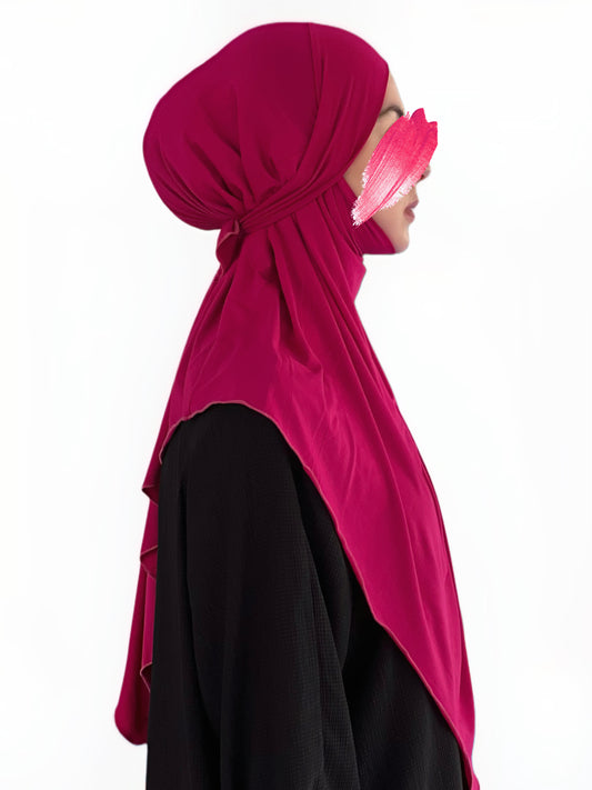 Khimar mit Bändern